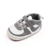 Neugeborene Babyschuhe Jungen Lauflernschuhe Kleinkinder weicher Boden Anti-Rutsch-Prewalker-Turnschuhe 0-18 Monate Geschenk A1