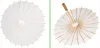 Bröllopsparasoler Vitt papper Paraply Chinese Mini Craft Paraply 5 Diameter: 20,30,40,60,84 cm Bröllopsfavorit Decoration Factory Outlet