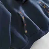 Jesienne zimowe modne bluzy kobiety pluszowe kurtki z kapturem projekt mody luźne ograniczone z kapturem swobodny gęstwy płaszcz damski ubrania HKD230725