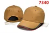 Designer Basball Cap Ball Caps de luxe Chapeaux décontractés pour hommes Chapeaux ajustés Femme Casquette Snake Tiger Bee Sun Caps Sports Caps Réglable