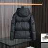 2023 Autumn Winter Heren Down Parkas White Duck Down Zip Jackets Hooded Pockets Man's Slim Coats Yrf23006