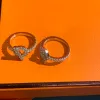 Designer Classic Fashion Women's Knooped Ring Fashion Classic Fijn gesneden replica-stijl jubileum Social 6-9 goed leuk