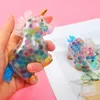 Décompression jouet lumineux boules de stress à licorne jouet toys toys soulagement de stress reget le bouc de stress kawaii squishy pour adultes