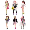 人形Tomy Licca Doll Liccachan Latte Retro Aoharu Blazer Peeps Neon Butterfly Cosmetics Lover Toy Girls Gifts 230811