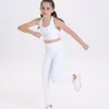 Yoga outfit Teen Girls Sports Tank Tops Racerback Crop Sleeveless Top Casual Baisc för danstennis Gymnastik