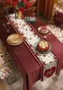 Tafelloper Valentijnsdag Love Heart Rose Table Runner Wedding Decoraties Home Kitchen Dineren Tafel Doek Placemats Party Decor 230811