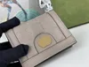 Masowe męskie portfele Portfele luksusowe retro płótno torebka wysokiej jakości słynnego stylistki Ophidia małe uchwyty na podwójne litery MARK BAG 786E