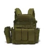 Tactical Vests Hunting Mtifunctional Combination Vest Airsoft Mti-Functional Expansion Training Cs Combat Exercise Protections Gear Dhyim