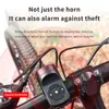 Bike Horns Xtiger Fahrradglocken Horn USB Chargeable Electric 4 Modi Motorcycle Mountain Road Cycling Antitheft Alarm 230811