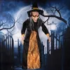 Andra evenemangsfestleveranser Halloween Witch Ghost Decor Horror Pendant Glowing Prank Props Electric Toys Haunted House Bar Club Home Festival Decoration 230812