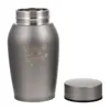 Other Cat Supplies Pet Ashes Dog Urns For Ashes Dog Sealed Cinerary Casket Stainless Steel Ash Jar 230812