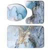 Carpets 3pcs/set 11Pattern The Marble Rug Bathroom Toilet Seat Cover Classic Decorations Drop