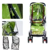 Stroller Parts Accessories 1pc Portable Universal Waterproof Rain Cover Wind Dust Shield Canopy Baby Strollers Pushchair 230812