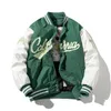 Giacche da uomo inverno varsity giacca da uomo da donna lettera di ricamo hip hop da baseball vintage giacca streetwear cappotto con cappuccio retrò con cappuccio 230811