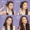 Curling Irons Kiss Automatic Hair Curler Ceramic Rotating Iron Wand Instawave Curlers Rollers Ionic Crimper Styling Tools 230812