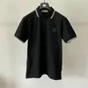 Mens Polos Designer T-shirt Primavera Verão 8 Cores Mangas Tees Férias Manga Curta Letras Casuais Impressão Tops Tamanho M L X252K