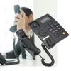 Telefones chamadores Exibir Telefone Mãos LIVRADAS LIGADAS LINHELAÇÃO LINHELA DE TELEFONE DE TELEFONE PARA O ESCRITÓRIO DE HOME EL KX-T2025 ATRIBULO 230812