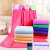 Ręcznik wielokrotny kolor Supersoft Microfibre Beach Microfibre Bath Ręcznik 140*70 cm sportowy ręcznik Szybka szmatka Szybki suszenie