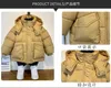 재킷 2023 소년 아이 키즈 겨울 코트 후드 가드 따뜻한 면화 패딩 외투 재킷 어린이 아기 생일 상판 의상 의상 R230812