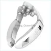 2021 Upgrade Multifunctional Electric Neck Pulse Massager Warm and Cold Compress Neck Kneading the Cervical Spine and Neck Wamer HKD230812