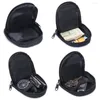 Sacs de rangement sac à dos masculin sac à dos de médaillon portable porte clés clés de carte de poche du portefeuille portefeuille de portefeuille sport extérieur petit