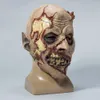 Party Masks Halloween Masquerade Party Horrible Man Zombie Mask Scary Scar Man Head Cover Headwear 230812