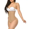 Damesjaberse fajas buikcontrole driehoeksstijl body shaper hoge compressie bulifter shapewear taille trainer bodysuit xs