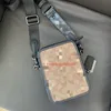 Klasyczny wysokiej klasy cielęca męska męska torba mody mody torba na ramię crossbody torda Trendy męską torbę na telefon komórkowy