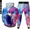 Men's Tracksuits Men Tracksuit Japanese Boku No Academia Anime Print My Hero Academy 3D Hoodiestrousers 2PCSset Mulheres Casual Casual SP-6XL 230812