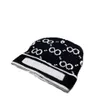 Bonnet/Crâne Casquettes Chapeaux d'hiver noirs pour hommes Bonnet Sport décontracté Escalade de ski Marche en plein air Chaud Gorra Couvre-chef Lettre Papa Designer Casquette Crâne Thermique