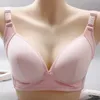 Maternity Intimates Nursing bra front button opening sleep bra gather sports bra maternity bra women's underwear HKD230812