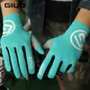 Sports Gloves Giyo Wind Breaking Cycling Full Finger Touch Screen Antislip Bicycle Lycra Fabric Mittens Bicicleta Road Bike Long Glove 230811