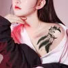 Temporary Tattoos 1Sheet Colored Drawing Stickers Waterproof Fake Tatto Art Body Lasting Sticker 230812