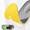 Pièces de chaussures Accessoires 4pcs Soft Latex Memory Foam Selle inside Femmes Men Sport Running Foot Support Pad respirant Orthopedic Feet Care INSERT COHION 230812