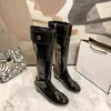 Classic Women Boot knee long women boots Ankle Boot Designer Martin boots For Women Classical Shoes Fashion Winter Leather Boots Coarse Heel Women Shoes