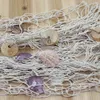Hooks Rails Méditerranée décorative de pêche nette de chanvre Corde Pographie accessoires fond de fond décoration de paroi 230812