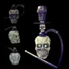 Hallowmas Hobelah Set Skull Arabian Shisha Ensemble grand pot de narguilé de narguilé, narguilé à tube unique pour les familles Hotels Bars Clubs Travale