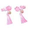 Hair Accessories Headdress Bow Grip Flowers Hairpins Kids Chinese Clips Children Tassels Year