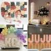 Andra evenemangsfestleveranser 915 cm Giant Letter Balloon Filling Box Birthday Figure Wedding Festival Decor Baby Shower Baloon Mosaic Frame 230812