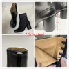 Boot Split Toe Ninja Tabi Knöchel Leder Luxus Marke Design MM6 Runde Heels Frau Schuhe Lady 7 5cm 3 5cm Heel Boot 230812