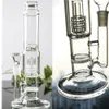 Beaker Bongs hookahs Freezable Coil Ice smoke WaterPipes Downstem Perc Dab Rigs Heady Glass Water Bong With Clip 18mm joint