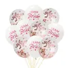 Ballons de décoration en or Rose pour mariée, 10/15 pièces, pour enterrement de vie de jeune fille, fournitures pour fête prénuptiale, mariage