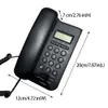 Telefones KX-T5006CID FSK DTMF LIDO SOM EL HOME ESCRITÓRIO CABELENTE TOPELO BULHER BULHOR DE BOTLER ID MOLHADO 230812