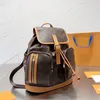 Heiße hochwertige Designer -Tasche klassische Designer -Rucksack -Rucksack -Rucksack -Rucksack -Modestasche gedruckter Leinwand Leather Schoolbag Rucksack Rucksack