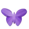 Decorative Flowers 2PCS Creative Paper Butterflies For Wedding Backdrop Baby Shower Nursery