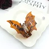 Halloween Bat Wing Hair Claw Clip Koreaanse schattige haarspeld haarspeld vakantie verkleed haaraccessoires voor vrouwenhoofdtooi