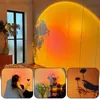 Lamp Projection Night Light Sunset Projection Led Desk Lamp for Bedroom Atmosphere HKD230812