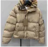 2023 Womens Down Coat Designer Parkas New Winter Mens Mendies Canada Veste Loute LETTRE PLaid Vestes chaudes classiques Two Couleurs SIZE S-L