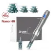 Tattoo Machine Dr Pen M8 med 22st Catron Wireless Professional Derma Pen för mikronålterapi Skinvård 230811