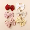 16212 NUOVO bambino Big Bowknot Head Abchina per bambini Soft Nylon Elastic Banda per capelli per bambini Accessori per capelli per bambini 15 Colori